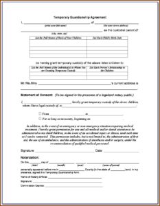 Free Printable Custody Agreement Forms