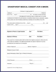 Free Printable Hipaa Consent Forms