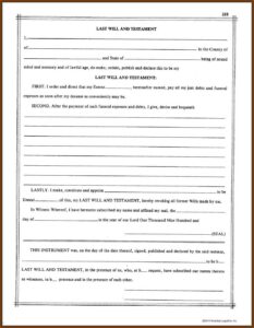 Free Printable Poa Forms