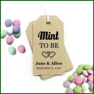 Free Printable Wedding Favor Tags Template