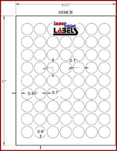 Free Printing Labels Template
