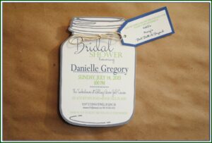 Free Wedding Invitation Templates Mason Jar