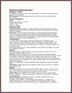 Freelance Developer Contract Template Uk