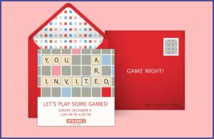 Game Night Invitation Template