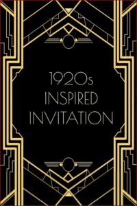 Gatsby Invitation Template Free