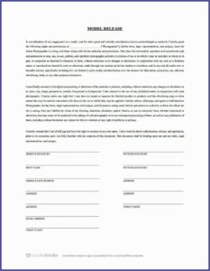 Generic Waiver Form Template
