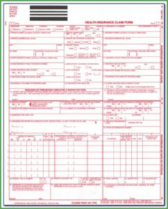 Hcfa 1500 Sample Form Pdf
