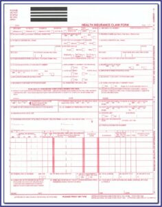 Hcfa Form Sample