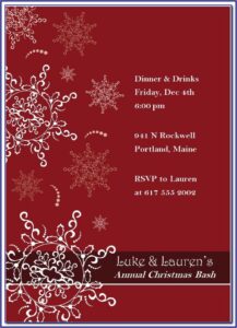Holiday Breakfast Invitation Template