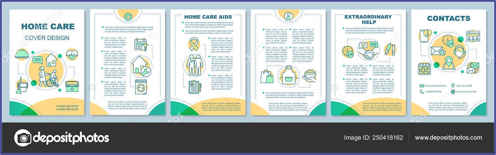 Home Care Brochure Template