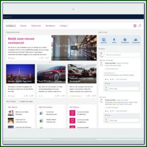 Html5 Intranet Portal Templates