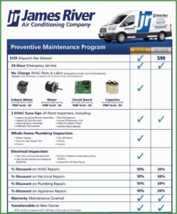 Hvac Preventive Maintenance Forms