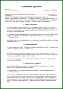 Independent Sales Agent Agreement Template