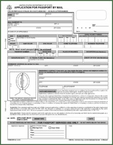 Indian Passport Renewal Form Printable