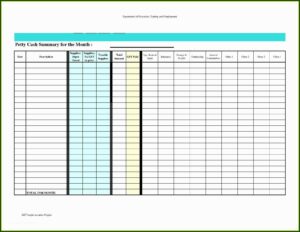 Invoice Record Keeping Template