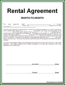 Land Lease Agreement Template Free Nz