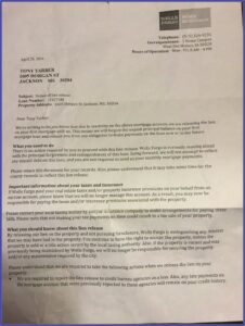 Loan Payoff Statement Template