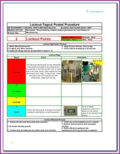 Lockout Tagout Log Template