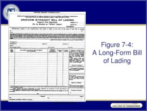 Long Form Bill Of Lading Adalah