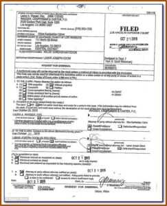 Los Angeles Divorce Forms