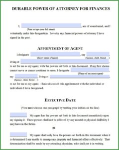 Michigan Business Power Of Attorney Form