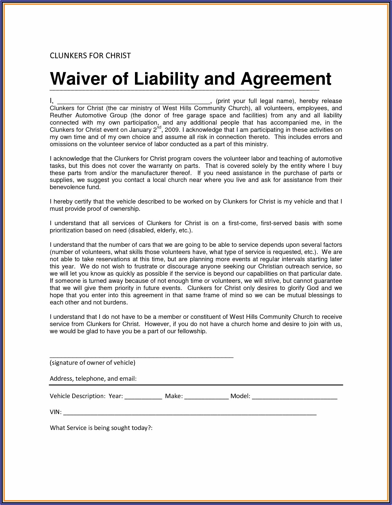 Molina Medicare Waiver Of Liability Form