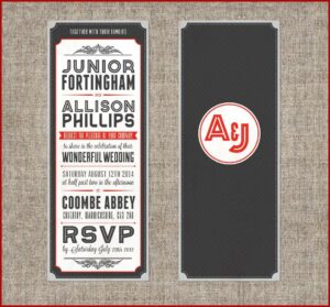 Movie Theatre Ticket Printable