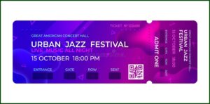 Movie Ticket Party Invitation Template