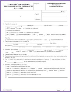 Nc Child Custody Modification Forms