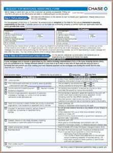 Ocwen Loan Modification Application