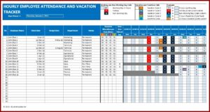 Overtime Spreadsheet Template
