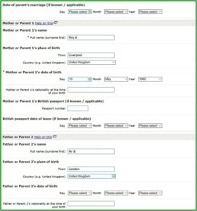 Passport Renewal Form Uk Print