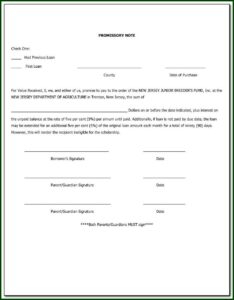 Personal Promissory Note Sample Philippines