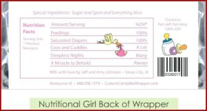 Personalized Hershey Bar Wrappers Template