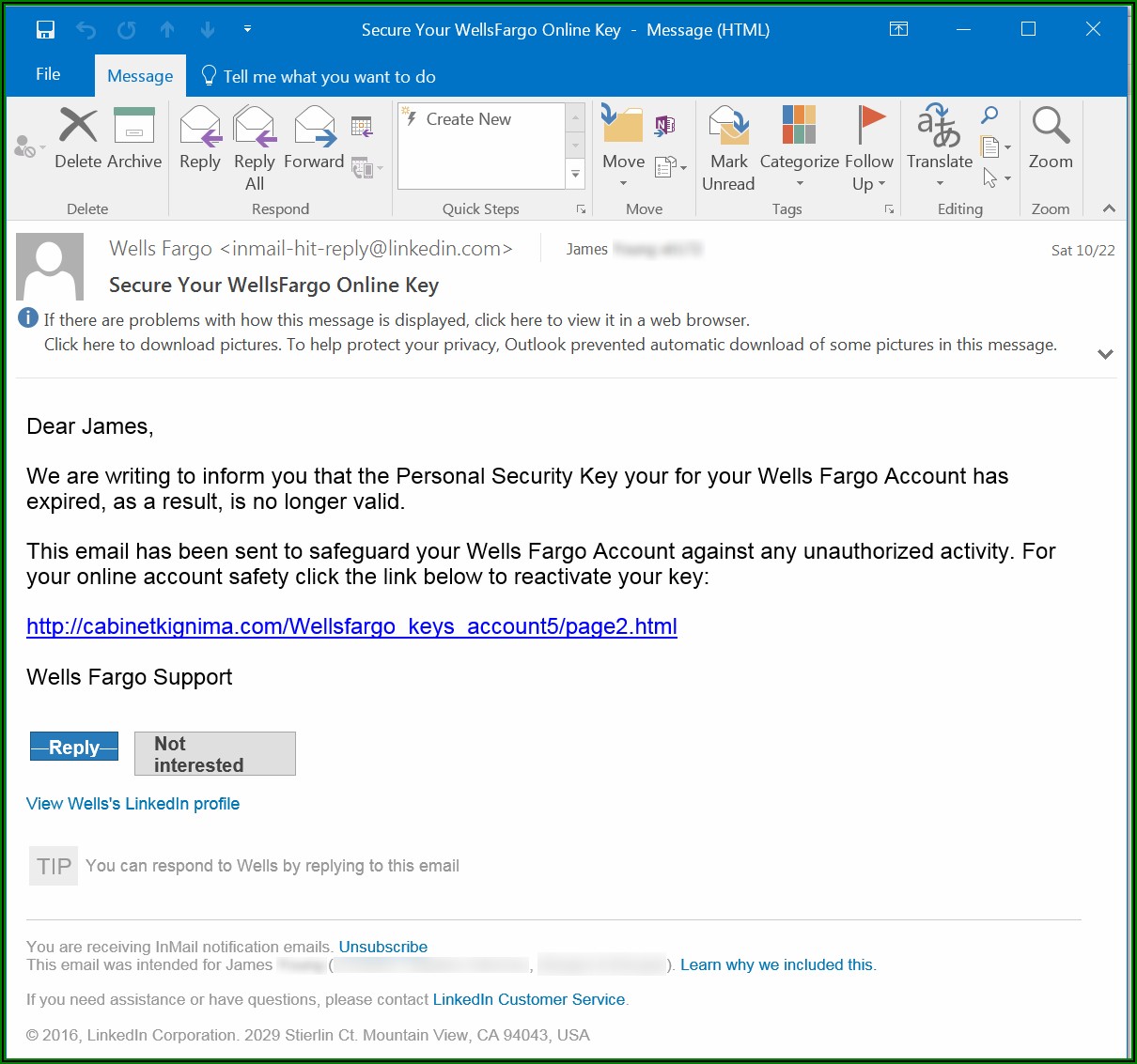 Phishing Test Email Templates