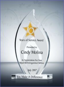 Plaque Award Template