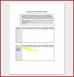 Ppt Template For Gantt Chart