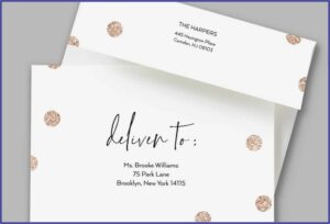 Printing Address Labels Template