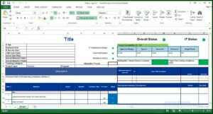 Project Progress Report Template Excel