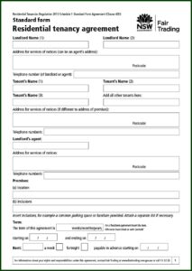 Property Rental Contract Template Uk