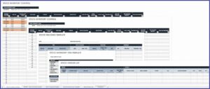 Restaurant Management Excel Templates