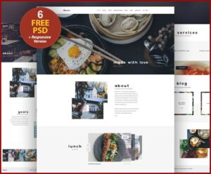 Restaurant Website Templates Free