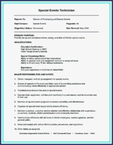 Resume Example For Construction Work