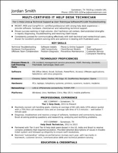 Resume Examples For Education Jobs