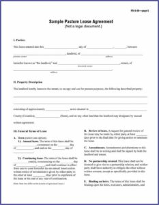 Room Lease Agreement Template