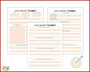 Sales Goal Planner Template