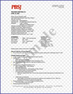 Sample Board Meeting Minutes Format