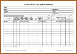 Sample Construction Punch List Form