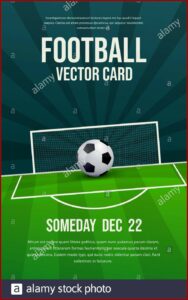 Soccer Ball Invitation Template