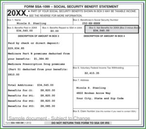 Ssa Form 1099 Online